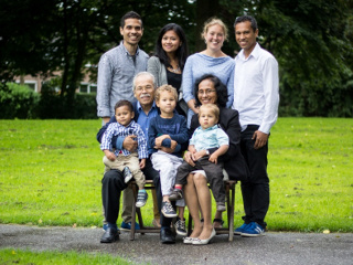 aankomst met de speedboot