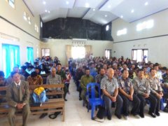 Bijeenkomst met politiehoofden en rijksambtenaren