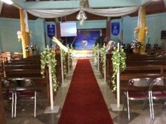 Decoratie door de zussen van Thalia